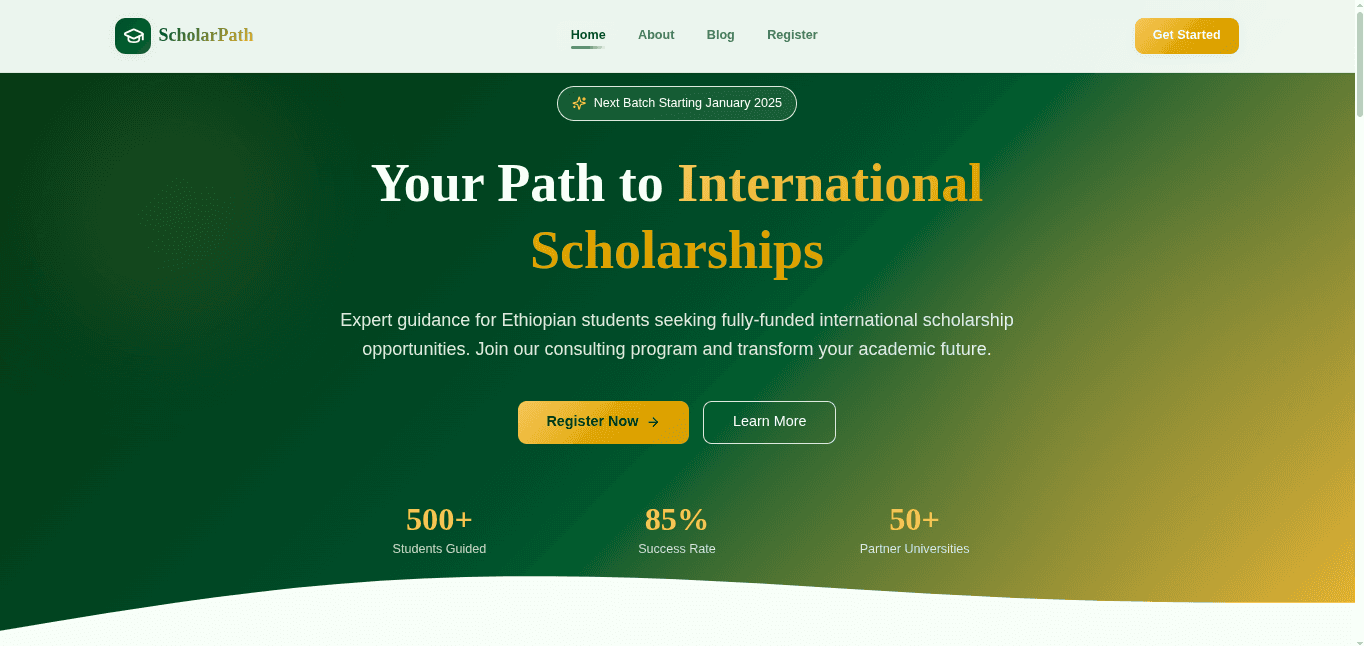 ScholarPath Consultant Platform